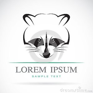 image-de-vecteur-d-un-raton-laveur-35384497